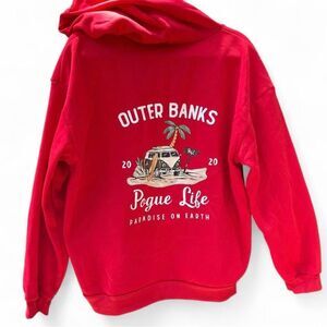 Outer Banks Red Hoodie for Men